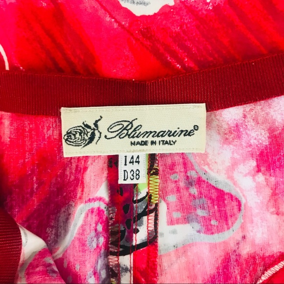 Blumarine Pencil Skirt. Made in Italy. Side Zipper - Picture 5 of 7